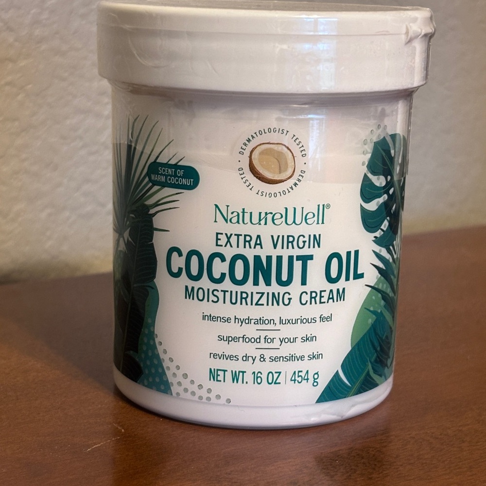 Nature Well Extra Virgin Coconut Oil Moisturizing Cream - 16 oz